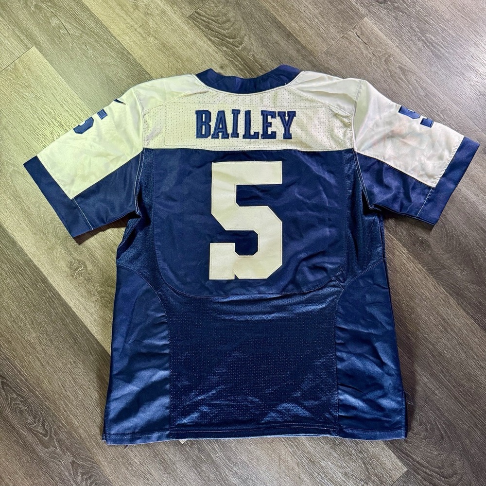 Game Used Dan Bailey Dallas Cowboys Jersey Nike NFL USA Made Mens 48